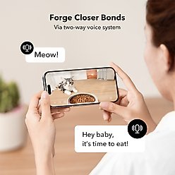 Petlibro Granary Automatic Dog & Cat Camera Feeder + 3 Pet Food Desiccant Bags, 5-L, White slide 2 of 7