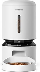 Petlibro Granary Automatic Dog & Cat Camera Feeder + 3 Pet Food Desiccant Bags, 5-L, White