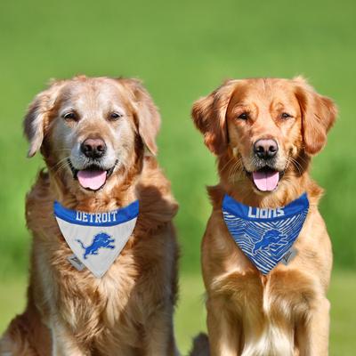 Show full view: Pets First NFL Zubaz Dog Bandana, Detroit Lions, Large-X-Large slide 6 of 6