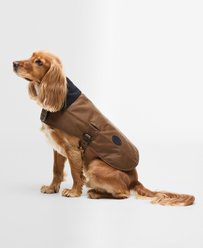 Barbour Wax Dog Coat, Tan, X-Small