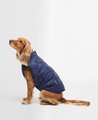 Barbour Field Reversible Dog Coat, Classic/Navy, Large