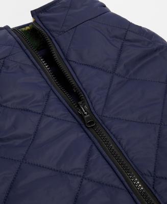 Show full view: Barbour Field Reversible Dog Coat, Classic/Navy, Small slide 5 of 6