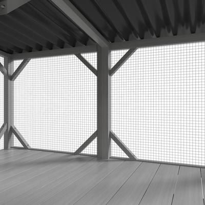 Show full view: Cesicia Cat Window Perch, Grey slide 5 of 8