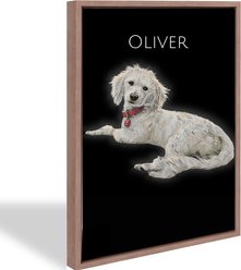 PawFurEver Custom Watercolor Style Pet Portrait, 11 x 14 inch