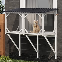 Cesicia Cat Window Perch, Ancient White