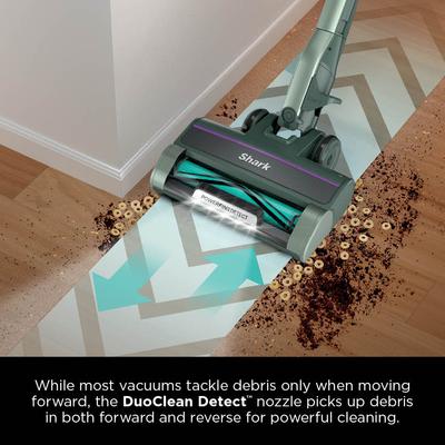 Show full view: Shark Detect Ultralight Corded Stick Vacuum, Grey slide 2 of 10