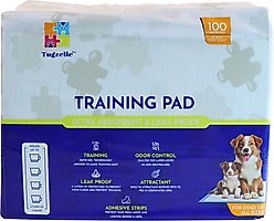 Tugzelle Dog Training Pads, 23 x 23-In, 100 count, Fresh Scent