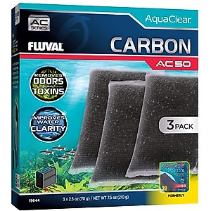AquaClear 50 Active Carbon Insert, 3 count