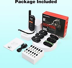 PetJoy IPX7 Waterproof Rechargeable Dog Remote Training Collar, 3 count slide 2 of 9