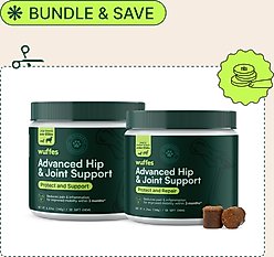 Wuffes Advanced Hip & Joint Supplement with Glucosamine & Chondroitin Bundle for Small & Medium Breed Dogs, 60 count & Large Breed Dogs, 30 count slide 2 of 7