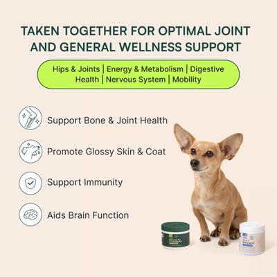 Show full view: Wuffes 23-in-1 Multivitamin + Hip & Joint Supplement for Small & Medium Breed Dogs, 90 count slide 3 of 8