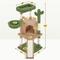 Show in main carousel: Yaheetech Cactus 42-in Plush Cat Tree, Brown/Green slide 3 of 7