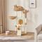 Show in main carousel: Yaheetech Cactus 42-in Plush Cat Tree, Beige/Brown slide 1 of 7