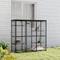 Show in main carousel: PawHut Weld Wire Catio Outdoor/Indoor Cat Enclosure with Hammock, Black slide 8 of 11