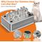 Show in main carousel: LovMor Stainless Steel High Sided Cat Litter Box slide 3 of 8
