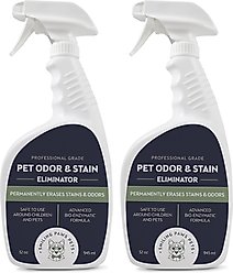 Smiling Paws Pets Dog & Cat Stain & Odor Eliminator, 32-fl oz bottle, bundle of 2