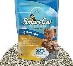 SmartCat Lightweight Clumping Cat Litter, 18-lb bag slide 2 of 9