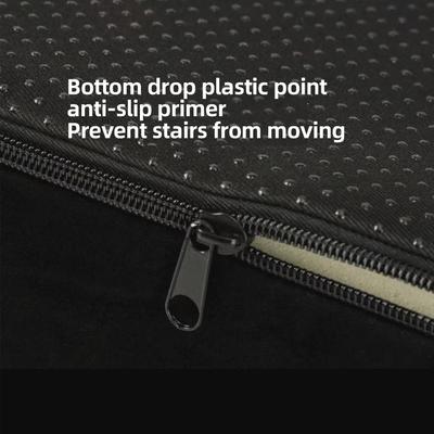 Show full view: BingoPaw 5 Step Non-Slip Foam Dog Stairs, Grey slide 5 of 10