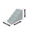 Show in main carousel: BingoPaw 5 Step Non-Slip Foam Dog Stairs, Grey slide 3 of 10