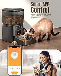 OneIsAll PFD-001 Pro Wifi Automatic Cat Feeder, medium slide 2 of 8