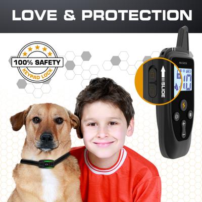 Show full view: INVIROX 2026 Edition Waterproof Rechargeable Dog Training Collar & Remote Control, Black/Grey, 2 count slide 5 of 9
