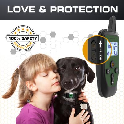 Show full view: INVIROX Spark K9 Waterproof Large Breed Dog Training Collar, Green, 1 count slide 4 of 9