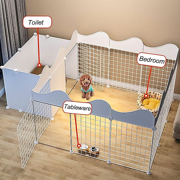 NonoPets Metal Dog Pen with Door