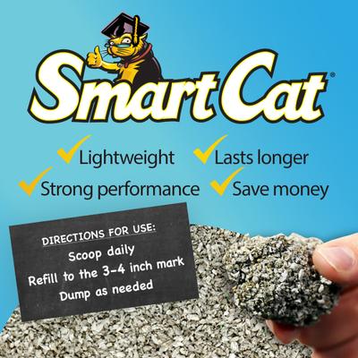 Show full view: SmartCat Lightweight Clumping Cat Litter, 18-lb bag slide 9 of 10