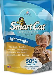 SmartCat Lightweight Clumping Cat Litter, 18-lb bag