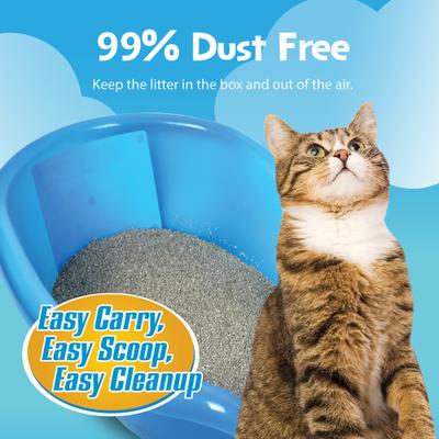 Show full view: SmartCat Lightweight Unscented Clumping Clay Cat Litter, 10-lb jug slide 8 of 12