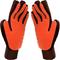 Show in main carousel: Raw Paws Pet Deshedding Gloves, Black/Orange, 2 count slide 1 of 6