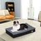 Show in main carousel: BingoPaw Pillow Dog Bed with Removable Cover, Black, Large slide 1 of 10