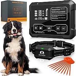 INVIROX Radar Wireless Fence Dog Collar, Black, 1 count