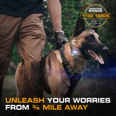 Show full view: INVIROX Ultra K9 Waterproof Large Breed Dog Training Collar, Camo, 1 count slide 5 of 8