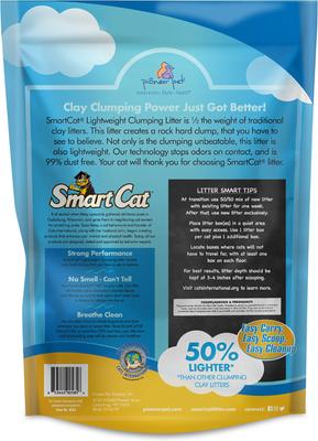 Show full view: SmartCat Lightweight Clumping Cat Litter, 18-lb bag slide 3 of 10