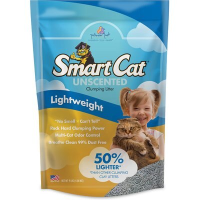 SmartCat SmartCat Lightweight Clumping Cat Litter, 9-lb bag