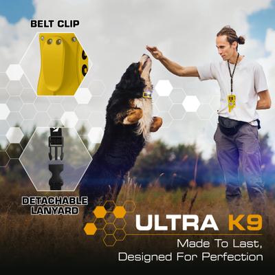 Show full view: INVIROX Ultra K9 Waterproof Large Breed Dog Training Collar, Yellow, 1 count slide 7 of 9