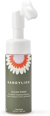 Show full view: Dandylion Clean Paws Dog Foaming Cleanser, 5-oz bottle + Soft Paws Hydrating Dog Paw Lotion Cream, 0.6-fl oz bottle slide 2 of 9