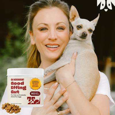 Show full view: OH NORMAN Good Effing Gut Digestive Support Supplement for Dogs, 90 count slide 5 of 12