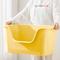 Show in main carousel: TSCOMON Open Top High Side Low Entry Clumping Cat Litter Box, Yellow, XX-Large: 31-in slide 4 of 7