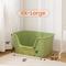Show in main carousel: TSCOMON Open Top High Side Low Entry Clumping Cat Litter Box, Green, XX-Large: 31-in slide 2 of 6