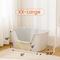 Show in main carousel: TSCOMON Open Top High Side Low Entry Clumping Cat Litter Box, Gray, XX-Large: 31-in slide 2 of 6