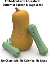 Playology Butternut Squash Scented Squeaky Chew Stick Dog Toy, Medium slide 2 of 3