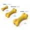 Show in main carousel: Playology Christmas Apple Cider Scented Dual Layer Bone Dog Toy, Jumbo slide 3 of 3