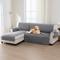 Show in main carousel: H. VERSAILTEX Waterproof Dog Sofa Slipcover, Grey, Left Chaise + 3 Seats slide 1 of 10