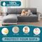 Show in main carousel: H. VERSAILTEX Waterproof Dog Sofa Slipcover, Grey, Left Chaise + 3 Seats slide 2 of 10