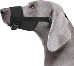CollarDirect Nylon Dog Muzzle, Black, Large/X-Large