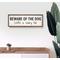 Show in main carousel: Kendrick Beware of The Dog & Wife Wall Décor, White, 12 x 4-in slide 3 of 3