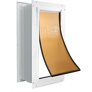 High Tech Pet Products DuraFlex Dog Door with Wall Tunnel, Large
