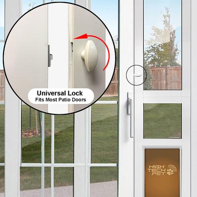 Show full view: High Tech Pet Products DuraFlex Low-E Patio Dog Door, Tall Height, X-Large slide 7 of 9